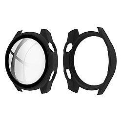 Coque en TPU anti-scratch, caoutchouté, noir pour votre Huawei Watch 3 Pro 48mm