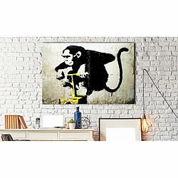 Paris Prix Tableau Imprimé Monkey Detonator - Banksy 40 x 60 cm