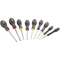 Jeu de 10 Tournevis - STANLEY FATMAX - FMHT65439-0 - Electricien + Mecanicien + Phillips + Testeur