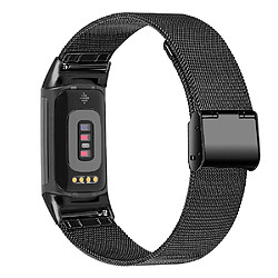 INF Bracelet Fitbit Charge 5 acier inoxydable Noir