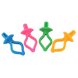 Avis Clips de fil de silicone de couleur 32PC Porte-canette Clips Outil de pinces - Multicolore