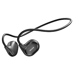 Avizar Écouteurs Bluetooth Design ouvert Contour d'oreilles Autonomie 6H Noir