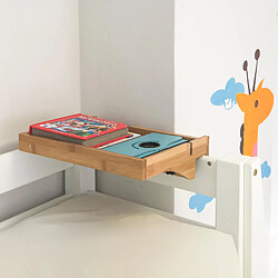 Avis SoBuy NKD01-N Petite Table de Chevet Étagère Suspendue en Bambou