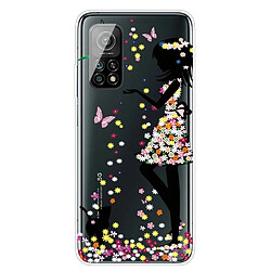 Coque en TPU à motifs clair souple belle fille pour votre Xiaomi Mi 10T 5G/10T Pro 5G