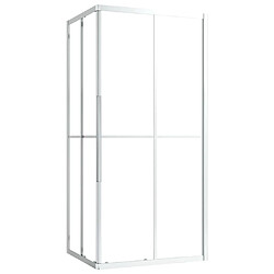 vidaXL Cabine de douche ESG 90x70x180 cm