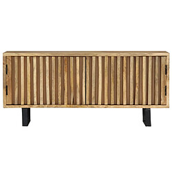 Maison Chic Meuble TV scandinave - Banc TV pour salon 90 x 30 x 40 cm Bois de manguier massif -MN26114