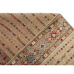 Vidal Tapis de laine 240x172 gris Torkman