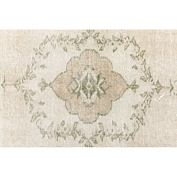 Avis Vidal Tapis de laine 239x155 beige Ultra Vintage