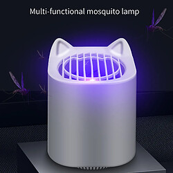 Avis LED électrique Anti-moustique Insecte Zapper Piège à Mouches Piège à Mouches Gris Lampe