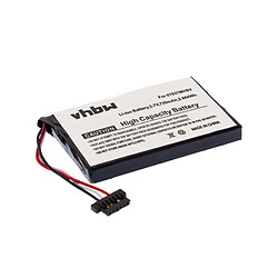 Vhbw Li-Ion batterie 720mAh (3,7 V) pour système de navigation assistant traffic Becker, par exemple Z 200, Z 201, Z 203, Z 204, Z 205, et autres