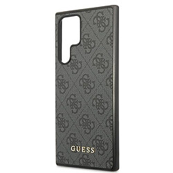 Acheter Guess Maroquinerie Guess Samsung Galaxy S22 Ultra - Coque 4G Logo Gris