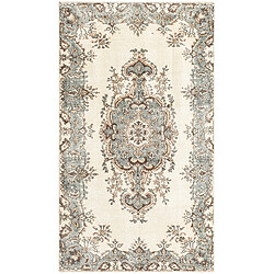 Vidal Tapis de laine 196x114 beige Ultra Vintage