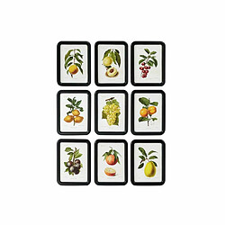 Cadre DKD Home Decor Moderne Fruits (30 x 2 x 40 cm) (9 Unités)