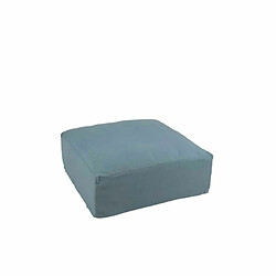 Paris Prix Housse pour Pouf Monaco 105x105cm Bleu Jean