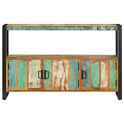 vidaXL Buffet 120x30x75 cm Bois de récupération solide