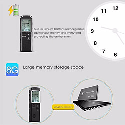 Universal Magnétophone portable 8G, magnétophone USB, magnétophone audio numérique, magnétoscope, WAV, lecteur MP3 pas cher