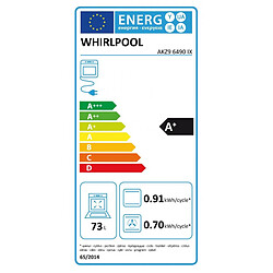 Fours encastrables WHIRLPOOL, AKZ 96490 IX