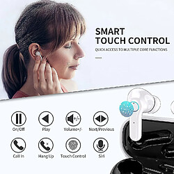 Universal Bouchons d'oreilles sans fil, Bluetooth 5.1 casque sans fil intra-auriculaire stéréo bluetooth bouchons d'oreilles bruit