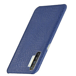 Avis Wewoo Coque Rigide Pour les cas de choc PC + PU Crocodile antichoc OPPO Realme XT / X2 / K5 Bleu