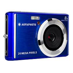 AGFA PHOTO Realishot DC5500 - Appareil Photo Numérique Compact, 24 MP, 2.4'' LCD, Zoom Digital 8x, Batterie Lithium - Bleu - Bleu