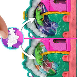 Acheter Polly Pocket-Le Jardin du Paon-Coffret 2 mini-figurines et animaux HWN97