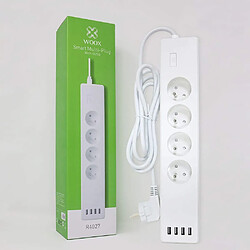 Avis Multiprise intelligente Wifi 4 prises - R4027 - Woox