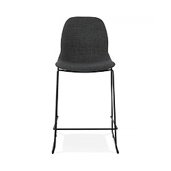 Kokoon Design Tabouret de bar design COOPER MINI DARK GREY 52x54x101 cm