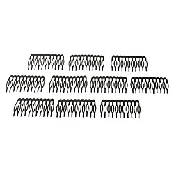 Acheter Ensemble De 10Pcs De Peignes Cheveux En Metal Accessoire Coiffure Beauté Pièce Bébé Enfant Femme