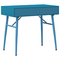 Helloshop26 Bureau table poste de travail meuble d'ordinateur informatique étude d'ordinateur avec tiroir vert antique 90 x 50 x 76,5 cm vert 02_0023703 pas cher