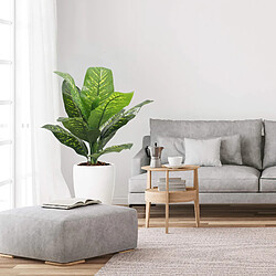 Mobili Rebecca Plante artificielle Pothos Rebecca Mobili Hieki 90x35x35 PEVA Polyéthylène Vert Marron