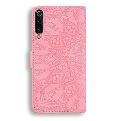 Avis Wewoo Housse Coque Étui en cuir gaufré avec Motif mollet plié design double fentes pour portefeuille et porte-cartes Xiaomi Mi 9 rose