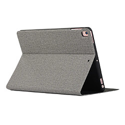 Acheter Wewoo Housse Étui Coque Etui de protection en TPU pour iPad 10.2 Voltage Craft Cloth avec support Gris