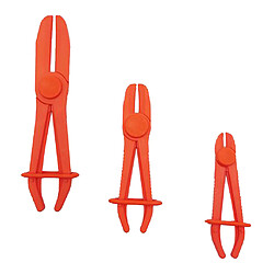 Acheter 3pcs Pinces de Serrage Ligne Pince Tuyau Pince à dénuder Tailles Mélangées