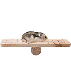 Jouet Hamster, Jeux Hamster Plateforme Hamster Bascule Jouet pour Hamster Pont Hamster Accessoire pour Hamsters Rat Souris Gerbille Chinchilla Écureuil