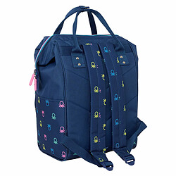 Sacoche pour Portable Benetton Cool Blue marine 27 x 40 x 19 cm