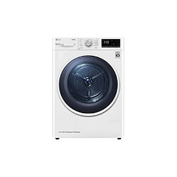 LG RH80V9AVHN Sèche Linge 8kg 220V 1400RPM Pompe à Chaleur Wi-Fi Blanc