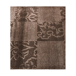 Vidal Tapis de laine 155x84 brun Darya pas cher