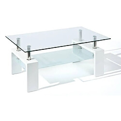 UB DESIGN SALON Table basse Table basse Alva 100 x 60 cm blanche