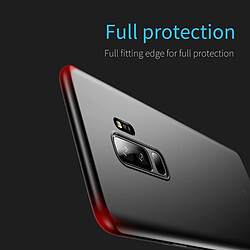 Acheter Wewoo Coque noir pour Samsung Galaxy S9 + ultra-mince givré PP Housse de protection arrière