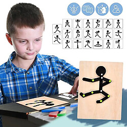 Universal Puzzle Montessori pour tout-petits DIY Jouets Sport Personnages Forme Match Jeu Cadeaux pas cher