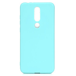 Wewoo Coque Souple Pour Nokia 6.1 Plus Candy Color TPU Case Vert