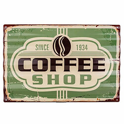 Avis Plaque Murale Alexandra House Living Coffee Shop Fer 59 x 1 x 40 cm