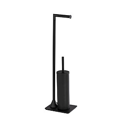 WENKO Valet WC indus Hella - H. 69 cm - Noir