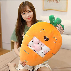 Acheter Universal 40 cm mignon jouet en peluche dessin animé carotte oreiller fruit kid kawaii cadeaux d'anniversaire | oreillers en peluche