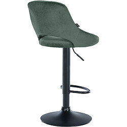 Acheter Non Tabouret de bar Milet velours noir