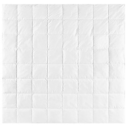 Acheter Beliani Duvet TAUFSTEIN Coton ciré Toute l'année 220 x 240 cm Blanc