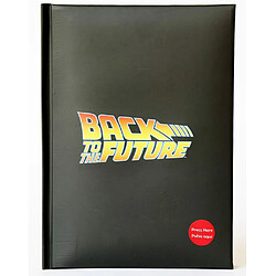 WTT SD toys - Cahier Lumineux Retour Vers Le Futur - Logo Back To The Future - 8436546890980