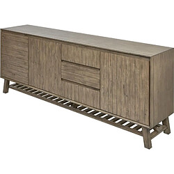 Avis Mes Buffet 3 portes 3 tiroirs 220 cm en acacia - TALBOW