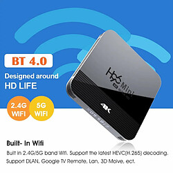 Avis H96Mini Stb H8 2G 16G 4K Hd Tv Décodeur Rockchip Rk3228A Prise En Charge 2.4G/5G Wifi Android 9.0 Google Play Prise Américaine