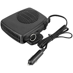 Vendos85 Chauffage de Voiture Portable 2 en 1 12V 150W noir